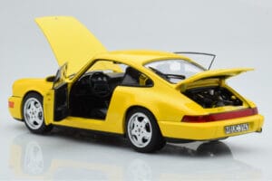 Porsche 911 964 Carrera 2 Gelb Norev 1:18 187328 Metall — Bild 3 von 8
