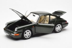 Porsche 911 964 Carrera 4 Grün Metallic Asia Exclusive Norev 1:18 187326 Metall — Bild 2 von 8