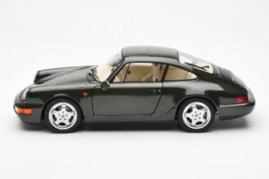 Porsche 911 964 Carrera 4 Grün Metallic Asia Exclusive Norev 1:18 187326 Metall — Bild 4 von 8