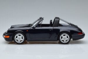 Porsche 911 964 Carrera 4 Targa Blau Norev 1:18 187340 Metall — Bild 5 von 8