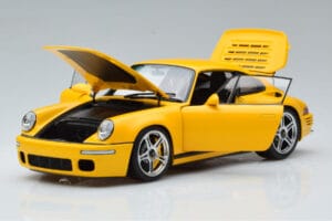 Porsche 911 964 RUF CTR Anniversary Blossom Gelb Almost Real 1:18 880301 Metall — Bild 2 von 8