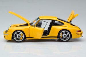 Porsche 911 964 RUF CTR Anniversary Blossom Gelb Almost Real 1:18 880301 Metall — Bild 4 von 8