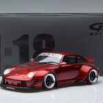 Porsche 911 964 RWB Duck Tail Candy Apple GT Spirit 1:18 GT759 Resin - image 6 of 6