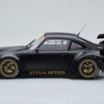 Porsche 911 964 RWB Stella Artois Schwarz GT Spirit 1:18 - image 3 of 6