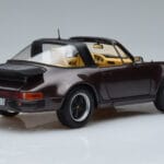 Porsche 911 964 Turbo Targa Braun Norev 1:18 187665 Metall - image 3 of 8