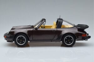 Porsche 911 964 Turbo Targa Braun Norev 1:18 187665 Metall — Bild 5 von 8