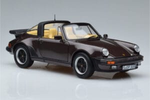 Porsche 911 964 Turbo Targa Braun Norev 1:18 187665 Metall — Bild 6 von 8