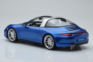 Porsche 911 991 4S Targa Blau GT Spirit 1:18 GT037 Resin — Bild 4 von 5