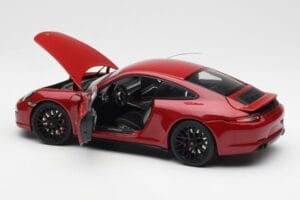 Porsche 911 991 Carrera GTS Carmine Rot Schuco 1:18 450039000 Metall — Bild 5 von 8