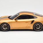 Porsche 911 991.2 Turbo S Exclusive Gold GT Spirit 1:18 - image 3 of 6