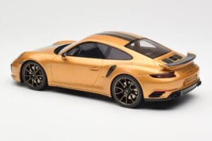 Porsche 911 991.2 Turbo S Exclusive Gold GT Spirit 1:18 GT444 Resin — Bild 5 von 6