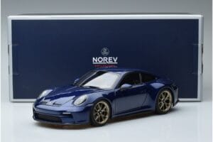 Porsche 911 992 GT3 Touring Package Blau Metallic Norev 1:18 187302 Metall — Bild 7 von 7