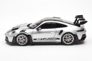 Porsche 911 992 GT3 Weissach Pack GT Silber Metallic Norev 1:18 187366 Metall — Bild 4 von 8