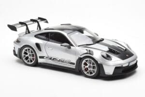 Porsche 911 992 GT3 Weissach Pack GT Silber Metallic Norev 1:18 187366 Metall — Bild 6 von 8