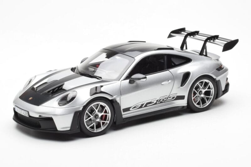Porsche 911 992 GT3 Weissach Pack GT Silber Metallic Norev 1:18