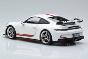 Porsche 911 992 GT3 Weiß Norev 1:18 187306 Metall — Bild 6 von 7