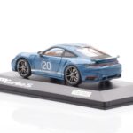 Porsche 911 992 Turbo S Oslo Blau Minichamps 1:43 - image 3 of 4