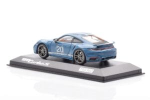 Porsche 911 992 Turbo S Oslo Blau Minichamps 1:43 WAP0209050N001 Metall — Bild 3 von 4