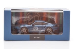 Porsche 911 992 Turbo S Oslo Blau Minichamps 1:43 WAP0209050N001 Metall — Bild 4 von 4