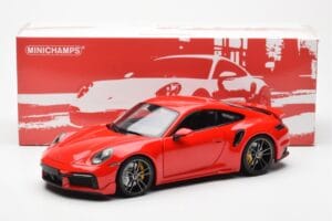 Porsche 911 992 Turbo S Sport Design Rot Minichamps 1:18 113069078 Metall — Bild 8 von 8