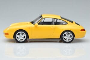 Porsche 911 993 Carrera Gelb Norev 1:18 187596 Metall — Bild 3 von 6