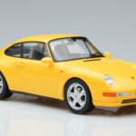 Porsche 911 993 Carrera Gelb Norev 1:18 187596 Metall - image 4 of 6
