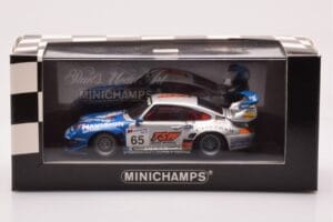 Porsche 911 993 GT2 #65 Roock Racing 24 Hours of Le Mans 1998 Minichamps 1:43 430986765 Metall — Bild 4 von 4