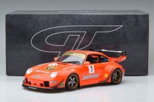 Porsche 911 993 RWB Jagermeister Asia Edition GT Spirit 1:18 KJ039 Resin — Bild 6 von 6