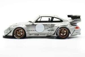 Porsche 911 993 RWB Silver Phantom Asia Edition GT Spirit 1:18 CLDC017 Resin — Bild 3 von 6