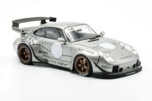 Porsche 911 993 RWB Silver Phantom Asia Edition GT Spirit 1:18 CLDC017 Resin — Bild 4 von 6