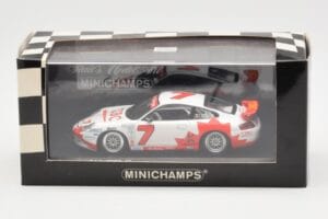 Porsche 911 996 GT3 Cup CIBC #7 L. Wilkins Daytona 250 2003 Minichamps 1:43 400036907 Metall — Bild 4 von 4