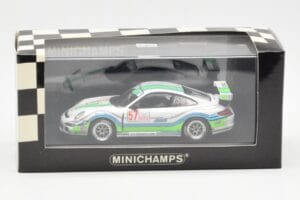 Porsche 911 996 GT3 Cup #57 M. Snow IMSA GT3 Challenge 2008 Minichamps 1:43 400086757 Metall — Bild 4 von 4