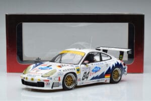Porsche 911 996 GT3 R J. Ickx 24 Hours of Le Mans 2003 AUTOart 1:18 80379 Metall — Bild 7 von 7