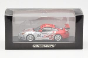 Porsche 911 996 GT3 RSR Flying Lizard #80 S. Neiman / J. Pechnik / J. Van Overbeek GT2 Class 24 Hours of Le Mans 2005 Minicha — Bild 4 von 4
