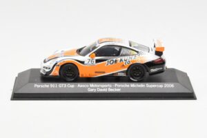 Porsche 911 997 GT3 Cup #76 G. Becker Joe Kunz Aasco Motorsports Porsche Michelin Supercup 2006 Minichamps 1:43