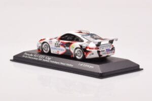 Porsche 911 997 GT3 Cup #124 Mattheus / Geoffroy / Vanbellingen / Fumal 24 Hours of Spa 2005 Minichamps 1:43 400056224 Metall — Bild 3 von 4