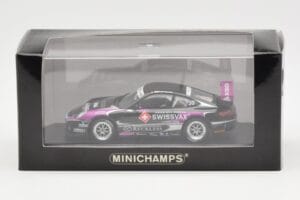 Porsche 911 997 GT3 Cup Swissvax #30 K. Sasaki Carrera Cup Asia Macau 2007 Minichamps 1:43 400076430 Metall — Bild 4 von 4