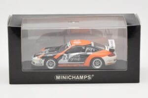 Porsche 911 997 GT3 Cup Noble Group #6 D. Watts Carrera Cup GB 2009 Minichamps 1:43 400076409 Metall — Bild 4 von 4