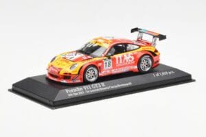 Porsche 911 997 GT3 R ITAS #18 De Lorenzi / Bonetti / Caccia / Bontempelli 24 Hours of Spa 2011 Minichamps 1:43 400118918 Met — Bild 2 von 4