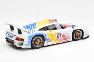 Porsche 911 GT1 #1 A. McNish / R. Sullivan / U. Alzen Rohr Motorsport Daytona 24 Hours 1998 UT Models 1:18 39611 Metall — Bild 2 von 6