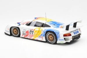 Porsche 911 GT1 #1 A. McNish / R. Sullivan / U. Alzen Rohr Motorsport Daytona 24 Hours 1998 UT Models 1:18 39611 Metall — Bild 5 von 6