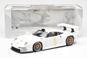 Porsche 911 GT1 Weiß UT Models 1:18 180966699 Metall — Bild 6 von 6