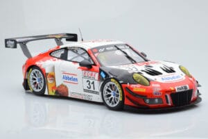 Porsche 911 GT3 R Frikadelli Racing Team #31 M. Arnold / I. Fernandez Winners VLN Round 3 2018 Minichamps 1:18 153186991 Meta — Bild 4 von 6