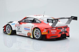 Porsche 911 GT3 R Frikadelli Racing Team #31 M. Arnold / I. Fernandez Winners VLN Round 3 2018 Minichamps 1:18 153186991 Meta — Bild 5 von 6