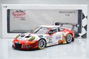 Porsche 911 GT3 R Frikadelli Racing Team #31 M. Arnold / I. Fernandez Winners VLN Round 3 2018 Minichamps 1:18 153186991 Meta — Bild 6 von 6