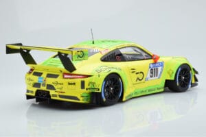 Porsche 911 GT3 R Manthey Racing #911 F. Scherer / K. Estre / R. Dumas / L. Vanthoor / E. Bamber 24 Hours of Nurburgring 2018 — Bild 2 von 6