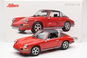 Porsche 911 Targa S Rot Schuco 1:18 450036200 Metall — Bild 9 von 9
