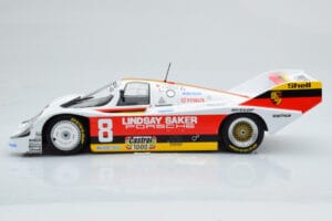 Porsche 956K Lindsay Saker #8 B. Wollek / C. Serra / S. Johansson 1000km Kyalami 1983 Minichamps 1:18 155836698 Metall — Bild 3 von 6