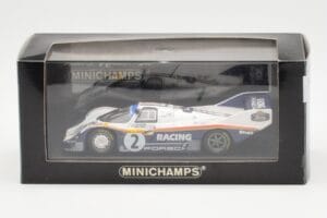 Porsche 956K #2 D. Bell / S. Bellof Winner 1000km of Fuji 1983 Minichamps 1:43 SBC009 Metall — Bild 4 von 4