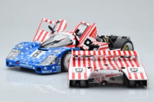 Porsche 956L Spirit of America #8 G. Follmer / J. Morton / K. Miller 24 Hours of Le Mans 1986 Minichamps 1:18 180866508 Metal — Bild 2 von 8
